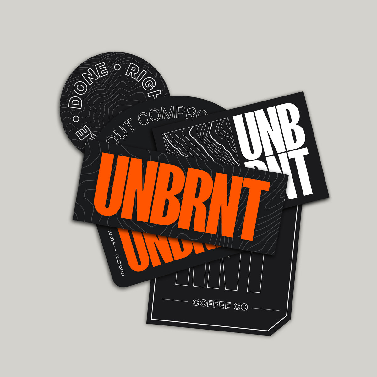 UNBRNT Auto Sticker Pack